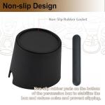 HOMEE Barista Knock Box with Silicone Tamper Mat