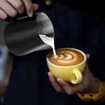 HULISEN 6.8oz Stainless Steel Milk Frothing Pitcher