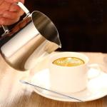 12oz Stainless Steel Milk Frother Pitcher and Pen
