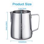 20oz Stainless Steel Milk Frothing Pitcher