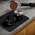 HOMEE Barista Knock Box with Silicone Tamper Mat