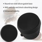 Extra Large Espresso Knock Box and Tamping Mat Set