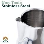 Evergreen 16oz Stainless Steel Latte Art Pitcher