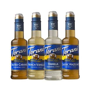 Torani Sugar Free Coffeehouse Syrup Variety Pack