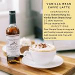Sonoma Syrup Co. Vanilla Bean Simple Syrup 12.7 oz