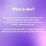 Ube Coffee Flavoring Syrup, 8oz Bottle