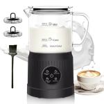 Casimhu 4-in-1 Electric Milk Frother and Steamer