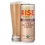 RISE Oat Milk Nitro Cold Brew Latte - 7 Oz