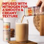 RISE Oat Milk Nitro Cold Brew Latte - 7 Oz