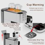 Vaparinckl 20 Bar Espresso Machine with Milk Frother
