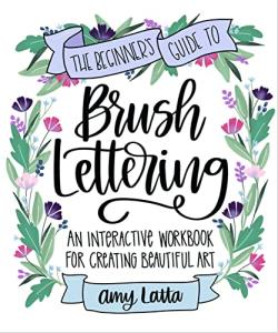 Interactive Brush Lettering Workbook for Beginners