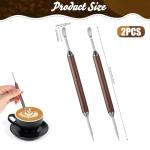 Latte Art Pens - Stainless Steel Barista Tools