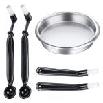 4-Piece Coffee Cleaning Brush and Backflush Disk Set