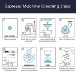 Espresso Machine Cleaning Tablets and Filters Set