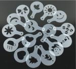 Magnoloran Coffee Stencils and Latte Art Pen Set