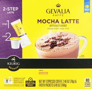 Gevalia Mocha Latte K-Cup Pods & Froth