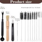 14-Piece Coffee Grinder Cleaning Brush Set