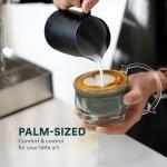 Stealth Gray Double Wall Latte Cups – Set of 2