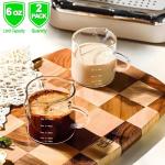 Set of 2 Heat Resistant Espresso Cups