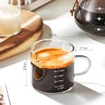 Set of 2 Heat Resistant Espresso Cups