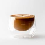 KRUVE IMAGINE Double-Wall Glass Coffee Cups