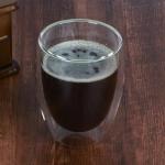 Double Walled Glass Coffee Mugs Set of 2