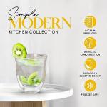 Kitchables Double Walled Glass Coffee Mugs - Set of 4