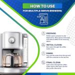 Whirl Fresh Coffee Machine Descaler Tablets - 24 Count
