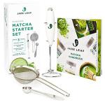 Jade Leaf Matcha Starter Set with Whisk & Frother