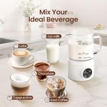 Casimhu Electric Milk Frother and Steamer 4-in-1