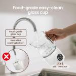 Casimhu Electric Milk Frother and Steamer 4-in-1