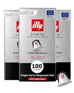 illy Aluminum Espresso Capsules - Forte Extra Bold Roast