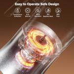 Electric Milk Frother and Steamer with Stainless Jug