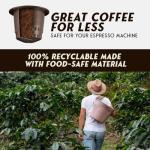 Espresso Italia 100 Forte Coffee Capsules for Nespresso