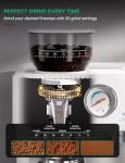 COUPLUX 58MM Espresso Machine with Grinder & Frother