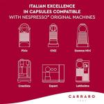 CARRARO Espresso Pod Variety Pack - 100 Capsules