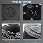 4-in-1 Electric Milk Frother and Foam Maker