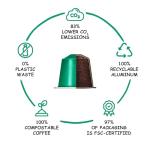 CARRARO Espresso Pod Variety Pack - 100 Capsules