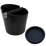 Coffee Knock Box with Silicone Tamper Mat Combo