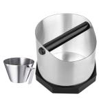 Gocoffun Large Espresso Knock Box with Measuring Cup