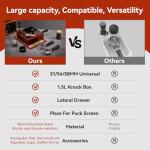 ARC Espresso Knock Box and Tamping Station Set