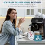 Milk Frothing Thermometer with Clip for Coffee