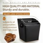 IAOSEN Square Espresso Knock Box with Removable Bar