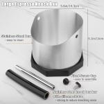 Gocoffun Large Espresso Knock Box with Measuring Cup