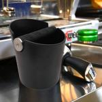 Coffee Knock Box with Silicone Tamper Mat Combo