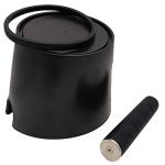 Coffee Knock Box with Silicone Tamper Mat Combo