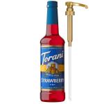 Torani Strawberry Sugar Free Syrup with Pump