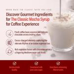 RIO Mocha Coffee Syrup for Drinks and Desserts
