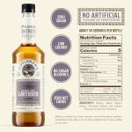 Tippleman's Sugar Free Lavender Coffee Syrup, Zero-Sugar, Great for Drinks, Lattes & Espressos – 750ml Bottle Fits Pump
