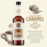 Tippleman's Sugar Free Caramel Coffee Syrup, Zero-Sugar, Great for Drinks, Lattes & Espressos – 750ml Bottle Fits Pump